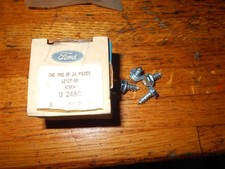 Nos 1967 1968 Ford Mustang Shelby Gt-350 Gt-500 Gas Cap To Trunk Screws 4pcs