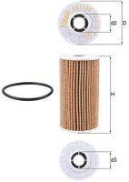 NEU - Knecht OX1138D ÖLfilter FüR Jaguar Land Rover