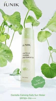 IUNIK Centella Calming Daily Sun Water SPF50+ PA++++ Ultra Sheer | K-Beauty