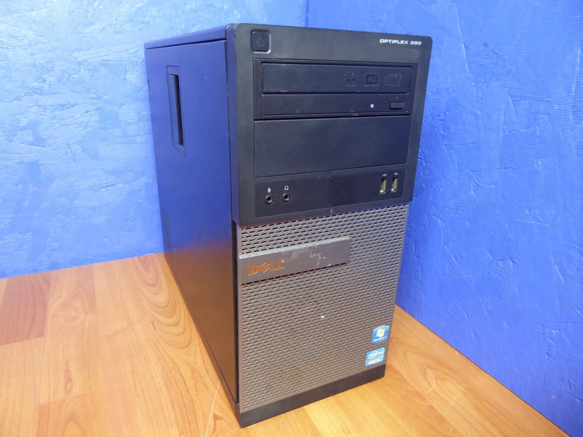Pc Reconditionné Windows 11 PC Dell Optiplex 390 Reconditionné - Intel I3- 2100, 8 Go RAM, SSD 250 Go, WiFi, Windows 11 Pc Bureau économique