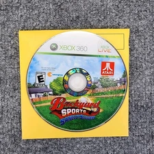 Backyard Football '10 (Microsoft Xbox 360, 2009) Game Only 