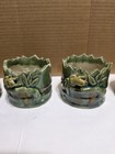 Lot of 5 Vintage Majolica Frog Planters. All New- Original Boxes- (All the same) — photo 3
