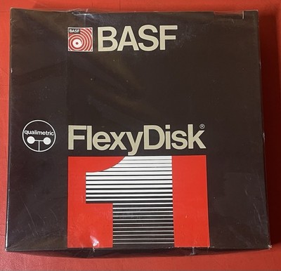 10 Stück BASF Flexy Disk 8'' / 1D 18391 / HMX / NEU und eingeschweisst
