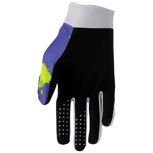 THOR LAUNCHMODE Gants de Moto Cross Enfant Noirs Taille S