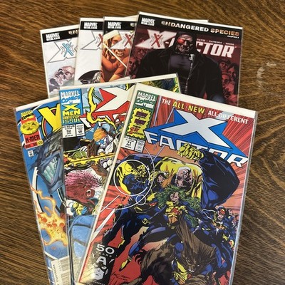 Marvel Comics Lot Of 7 - X Factor 71, 92, 125, 21-24.