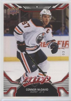 2022-23 Upper Deck MVP Red 3/25 Connor McDavid #220 0mz1