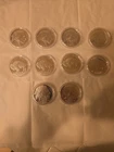 10- 1 Ounce Round Silver Buffalo Indian Head