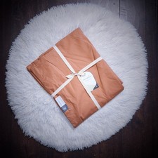 NEW Berkshire 100 Organic Percale Cotton Duvet Set Full/Queen