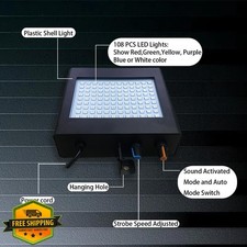 LED Strobe Light, Sound Active DJ Stage Flash Light Remote
