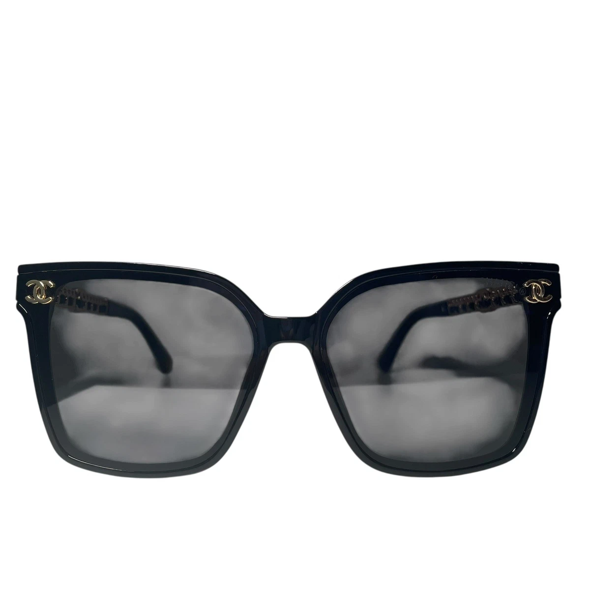 Authentic gorgeous Chanel black sunglasses Authentic Chanel Black CC Sunglasses – Paris Station Shop main image 4