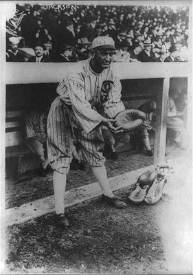 Joseph Jefferson Jackson,Shoeless Joe Jackson,1887-1951,pretending to be