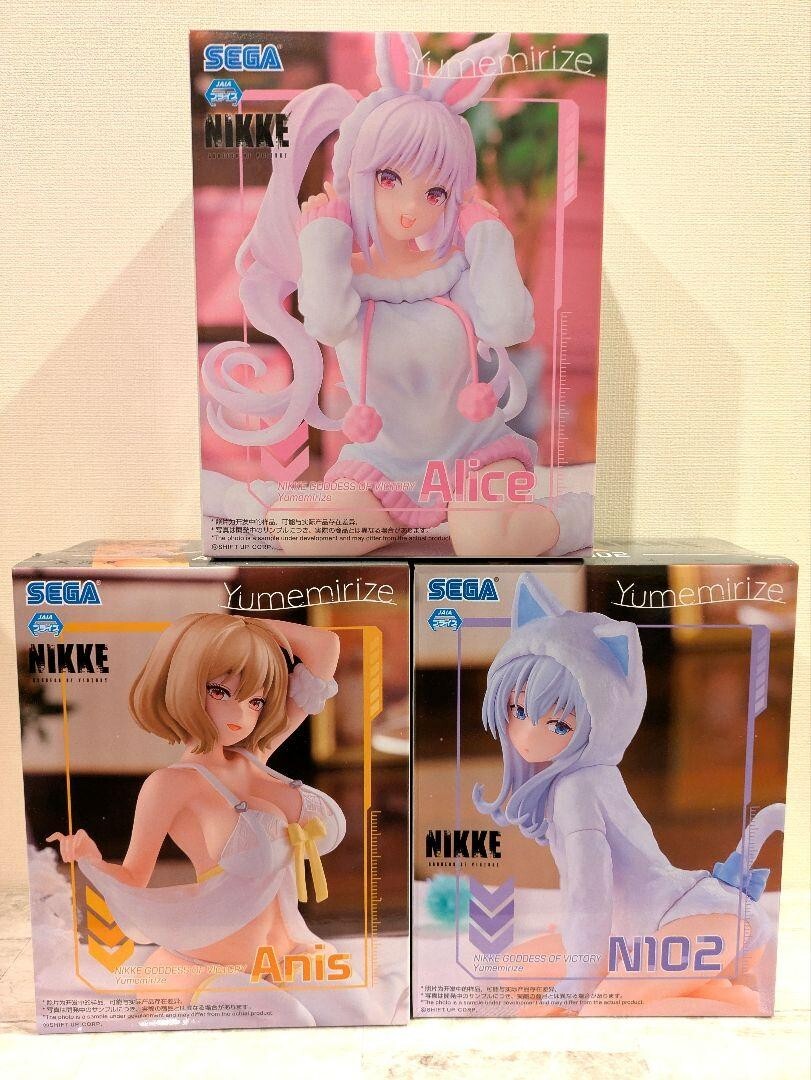 33個セット NIKKE Yumemirize アリス N102 ドレイク Goddess of Victory Nikke Yumemirize Alice Figure – USA Gundam Store