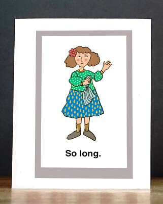 Friendship Card: So Long
