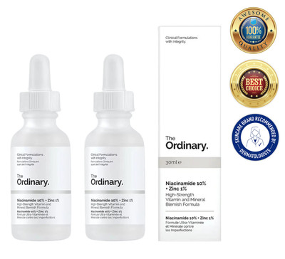 1-2er Pack The Ordinary Niacinamide 10% + Zink 1% Serum 30ml