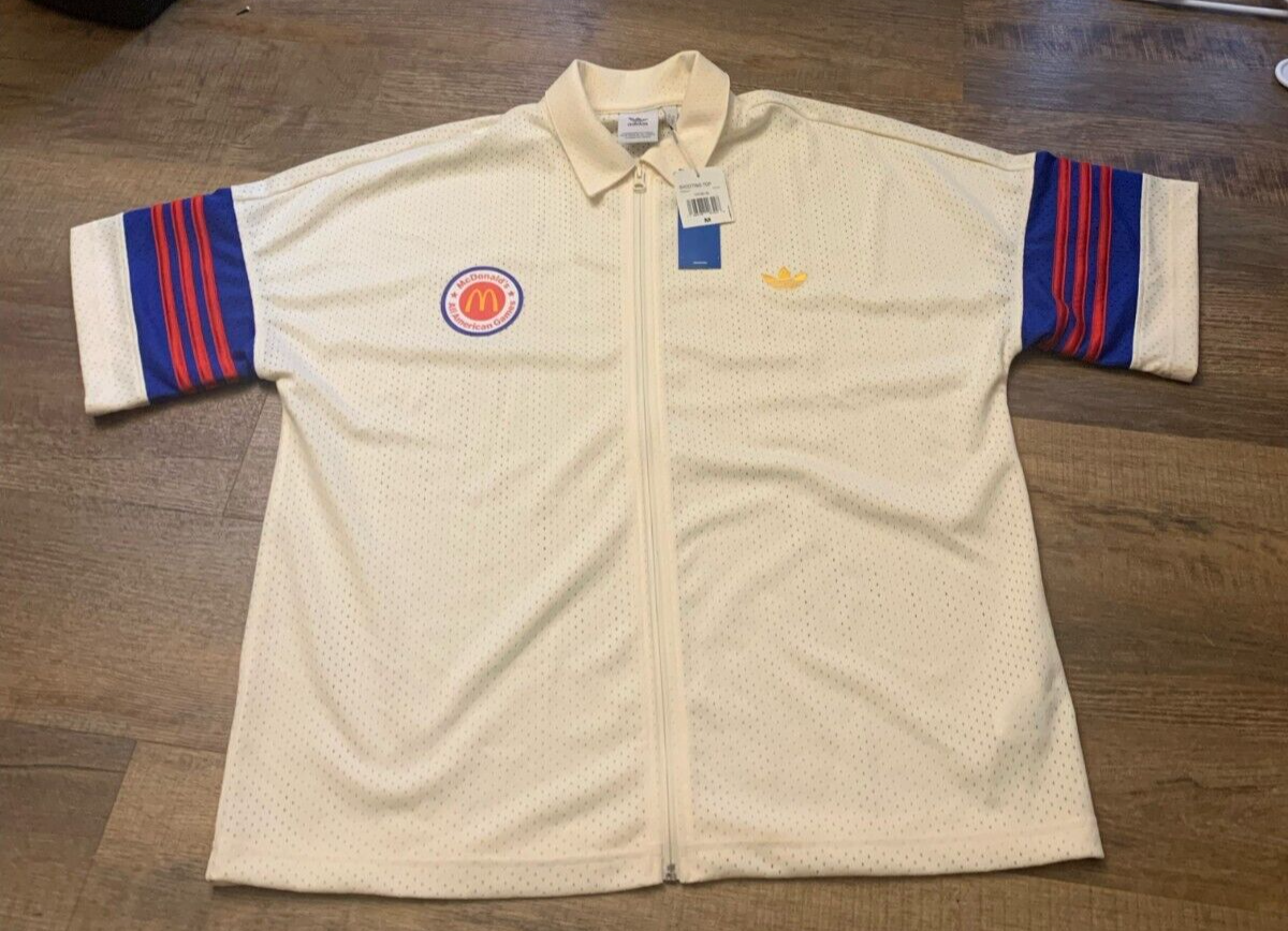 McDonald's All American Game 2024 Adidas full zip mesh McDonald's All American Game 2024 Adidas full zip mesh