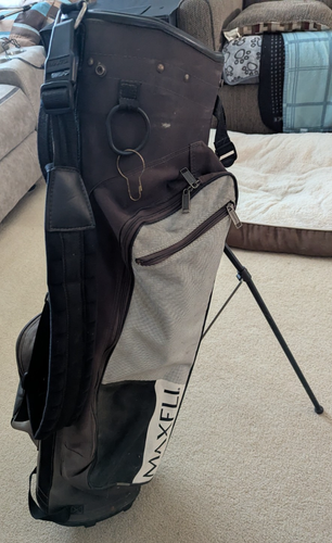 Maxfli Used Stand Bag 4 Way Divider