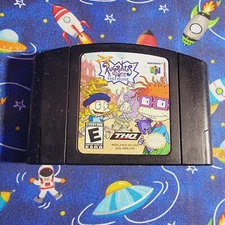 Rugrats in Paris: The Movie (Nintendo 64, 2000) N64 Authentic Cartridge Only