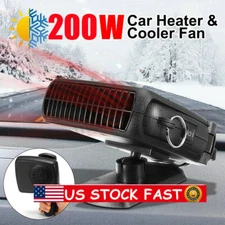 12V Car Heater Portable Windshield Defogger Defroster Fast Heating&Cooling Fans