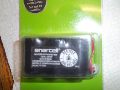 ENERCELL 3.6V/600MAH NI-CD BATTERY FOR GE 5-2729 2301281 NEW  23-1281 230-1281