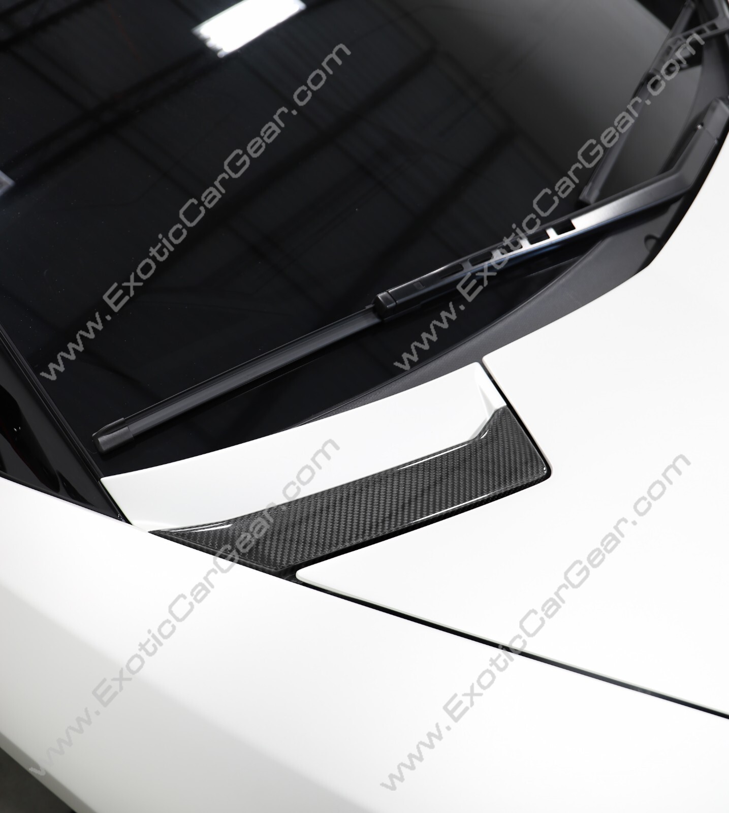 Lamborghini Aventador Carbon Fiber Small Hood Vents