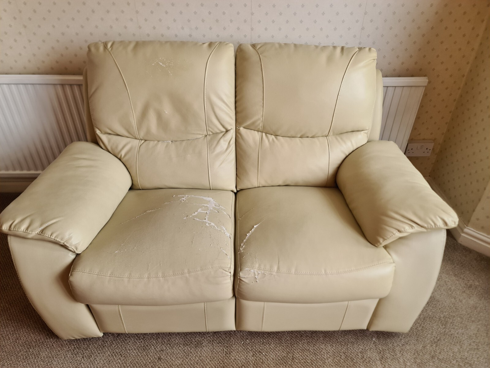 Two, two seater recliner settees (All four seats recline) plus