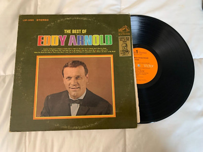 EDDY ARNOLD THE BEST OF EDDY ARNOLD RCA VICTOR RECORDS VINYL LP 130-7 W