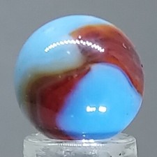 Vintage Peltier Rainbo Marble .58 Inches Near-Mint Condition Combined Shipping