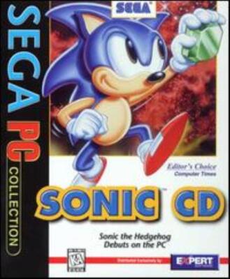 Sonic CD PC popular Hedgehog 1 super fast side scrolling collect coins game Sega