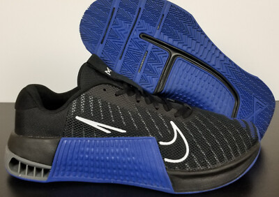 NIKE METCON 9 BLACK ROYAL BLUE CROSSFIT GYM TRAINING SHOES  display picture 1