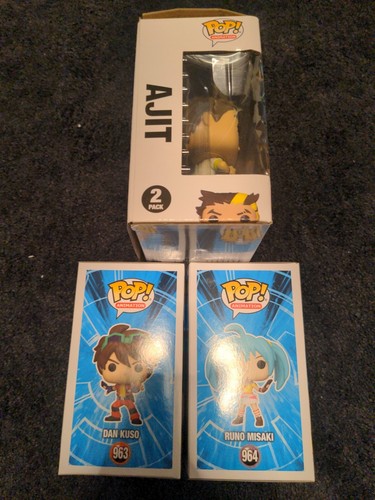 Funko Pop! LOTE Bakugan - Dan Kuso, Runo Misaki, Ajit y Pharol - Imagen 4 de 6