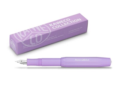 Kaweco COLLECTION Fountain Pen Lavender, EF/F/M/B/BB Nib with Clip