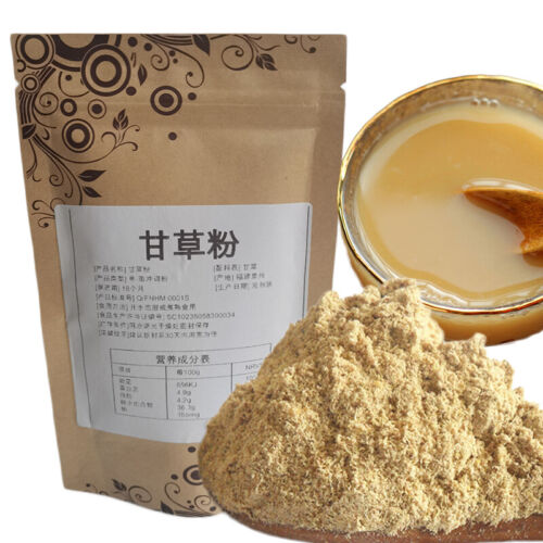 Beste Qualität 100% Pure Natur Bio Lakritze Extrakt Pulver Süßholzwurzel Herbal - Bild 4 von 10