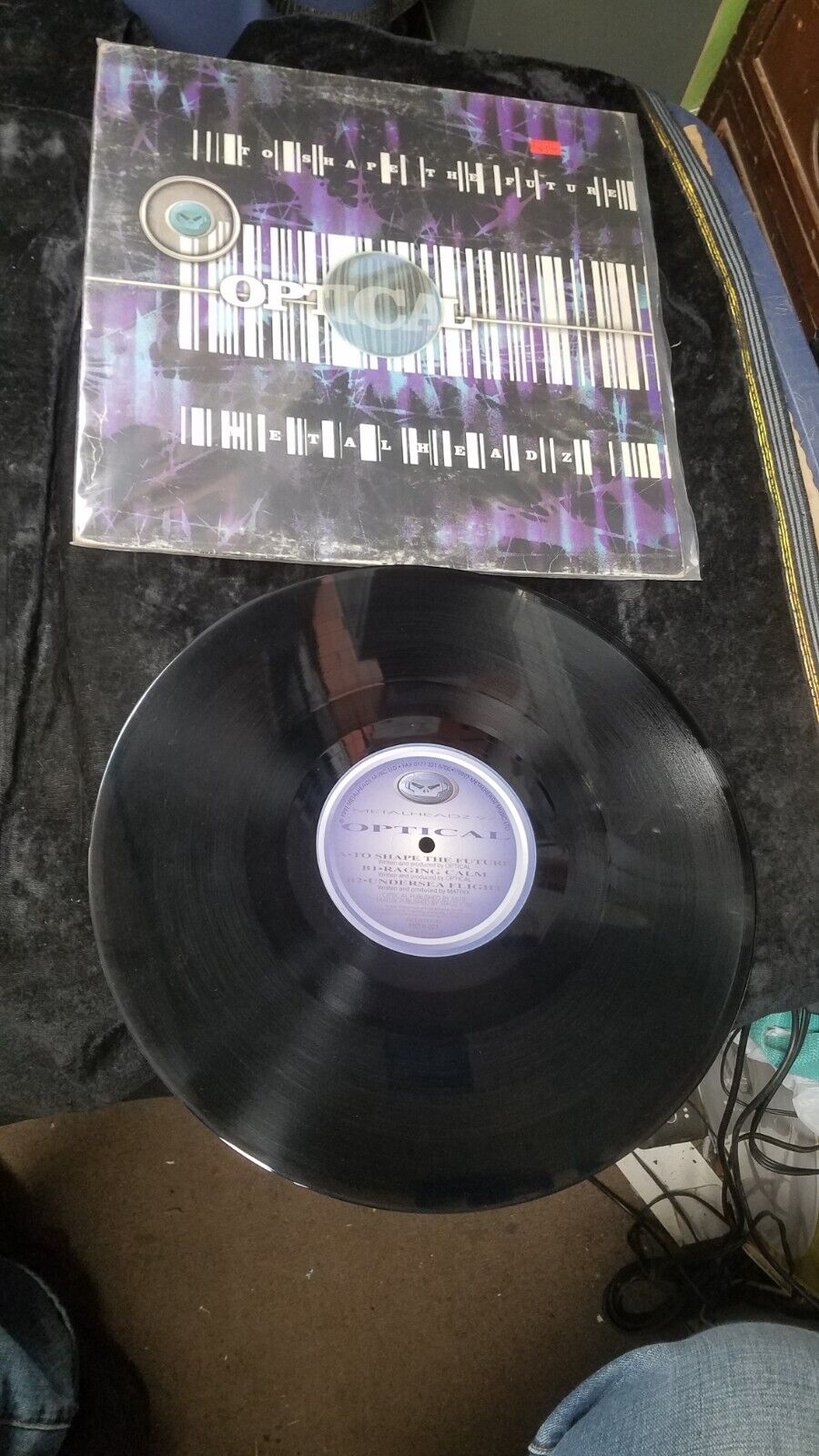 OPTICAL To Shape The Future 12" Vinyl Record Metal Headz