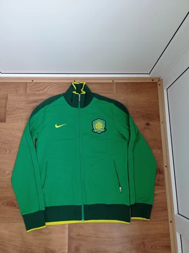 Nike Jacket Adult Large L Green Beijing Guoan Football Club Soccer block core