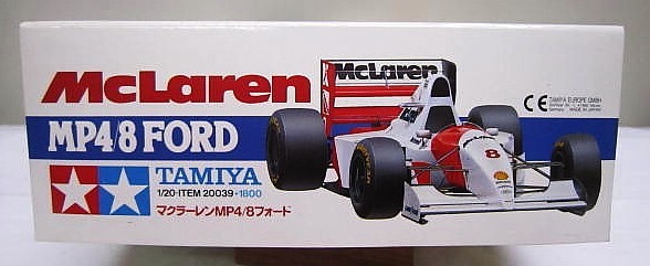 TAMIYA 1/20 McLaren MP4/8 Ford Ayrton Senna 1993 F1 Model