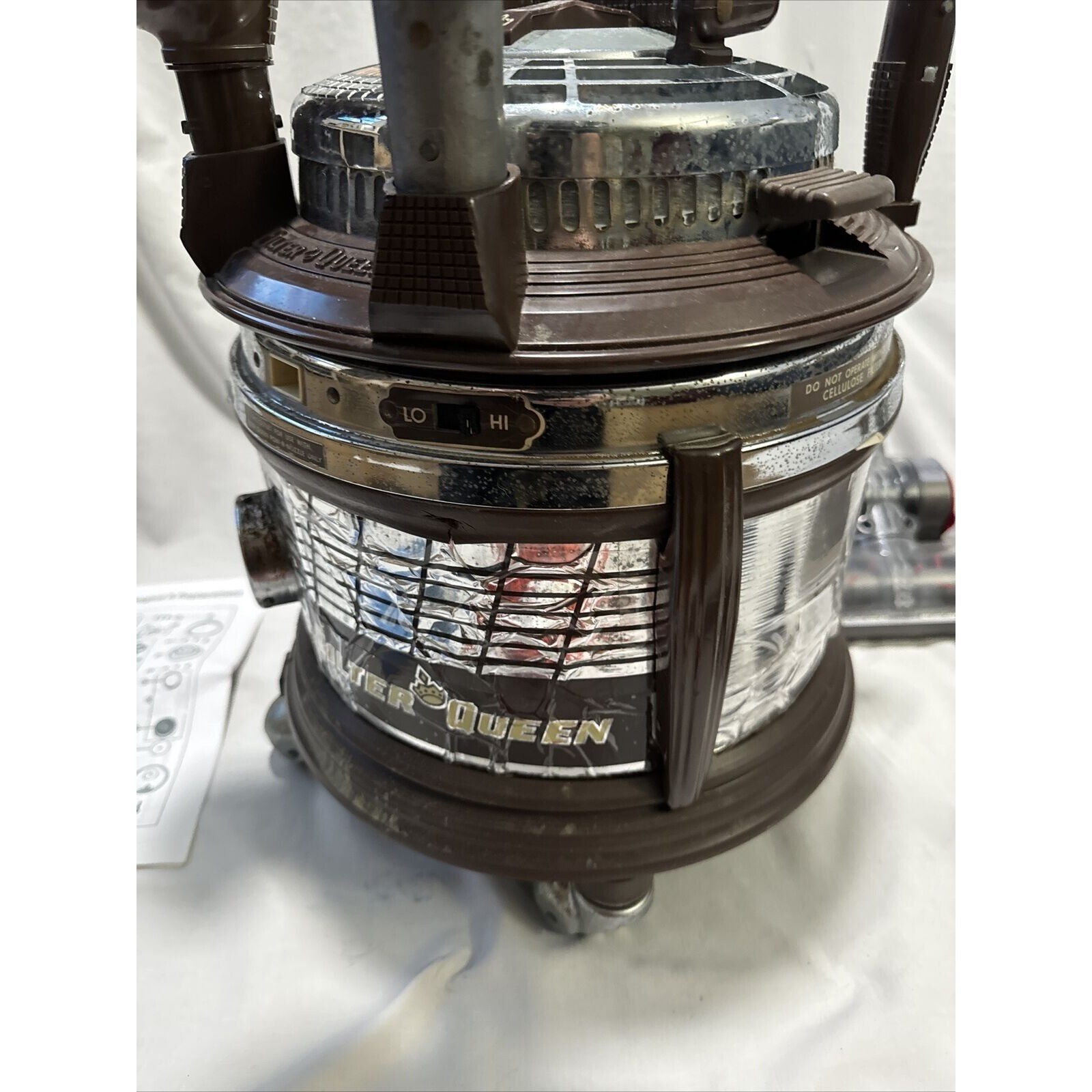 Nice Filter Queen Model 31 Quiet Canister Vacuum Refurbished Very Good