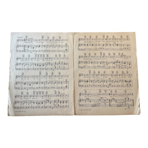High and Low 1931 Sheet Music The Band Wagon Fred & Adele Astaire Broadway VTG - Picture 4 of 5