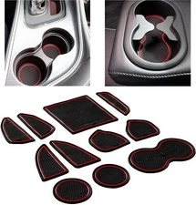 For Dodge Challenger 2015-2024 Liner Accessories Cup Console Door Pocket Inserts