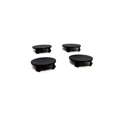 4x BMW Z4 Center Console Screw Covering Caps | Black | NEW | E85
