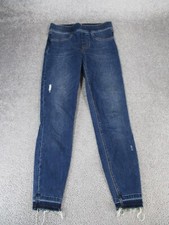 Spanx Jeggings Womens Small Dark Wash Denim Pull On 