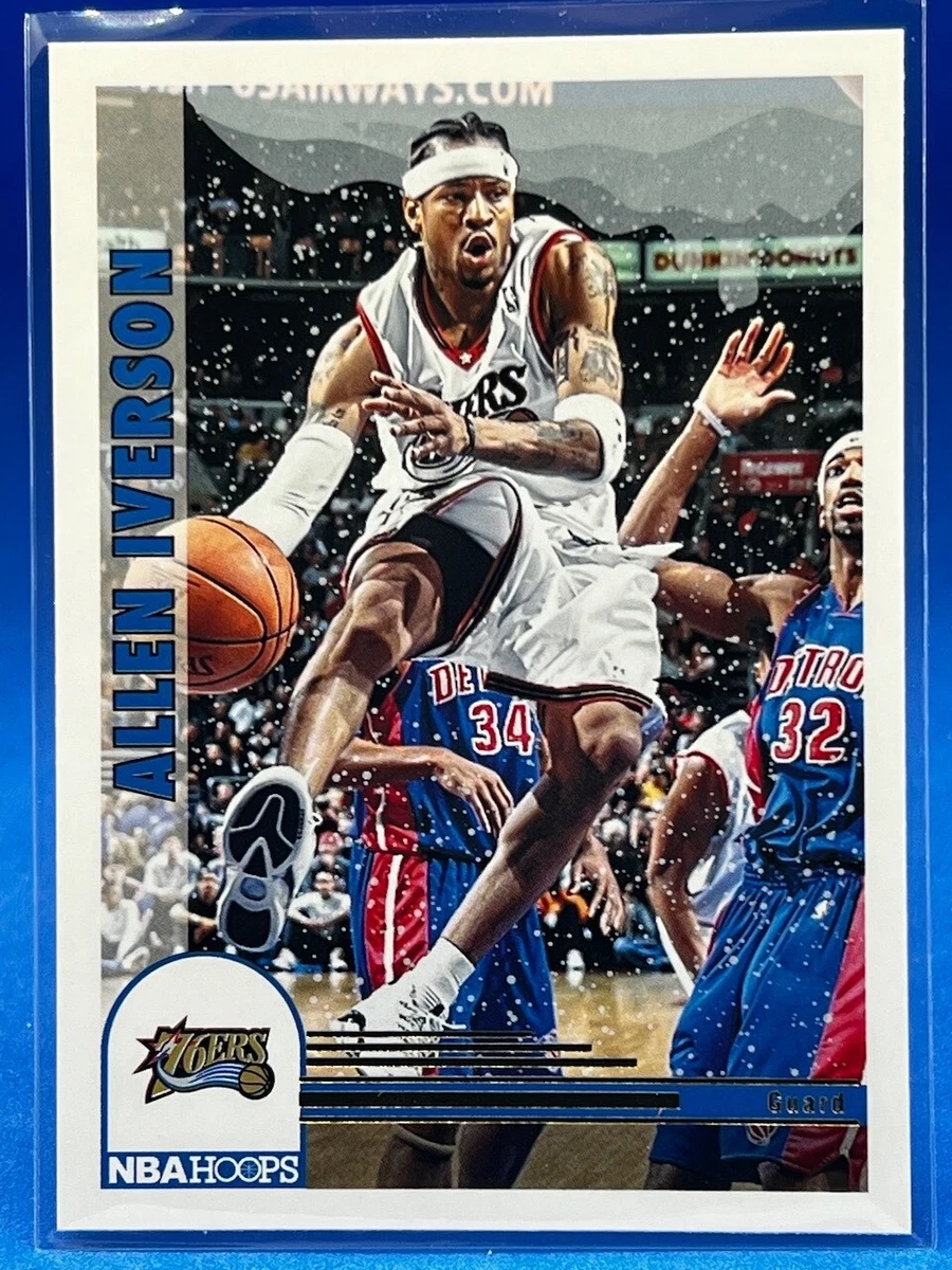 2022-23 Panini NBA Hoops #297 Allen Iverson - Philadelphia 76ers