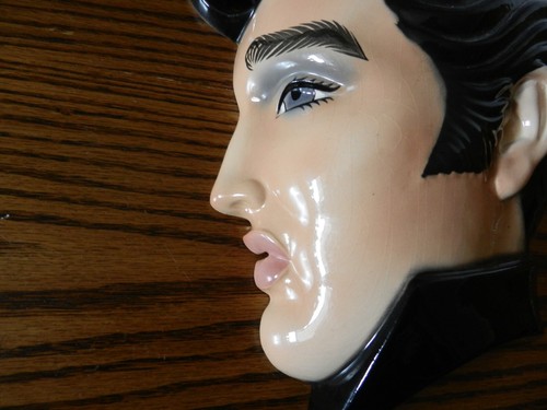 Vintage Elvis Presley Seitenprofil Wandbehang - Bild 2 von 4