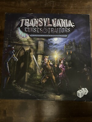 Transylvania: Curses & Traitors Pre-Owned Board Game Complete Kickstarter Rare!
