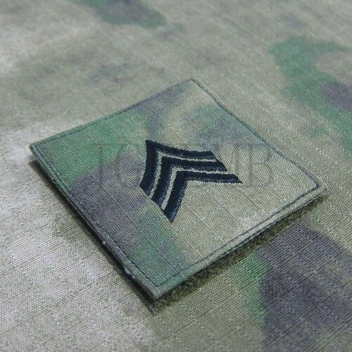 FG Black Pattern U.S.ARMY Rank Military Embroidery Patch Insignia - Picture 10 of 44