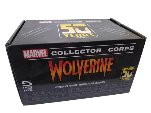 Funko Pop Wolverine 50 Years Marvel Collector Corps Box Exclusive New Sealed