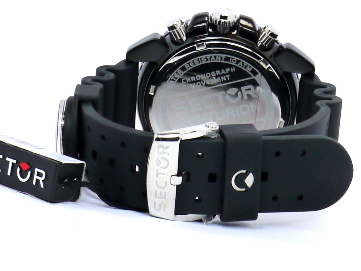 NEW SECTOR R3271603125 MOUNTAIN CENTURION CHRONOGRAPH BLACK