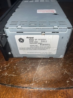 CHRYSLER 82300002 NOS Radio Am/fm Cassette Dodge Mopar 84-91