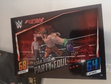 2015 Topps #33 Adam Rose Party Foul Attax Slam Collection Card