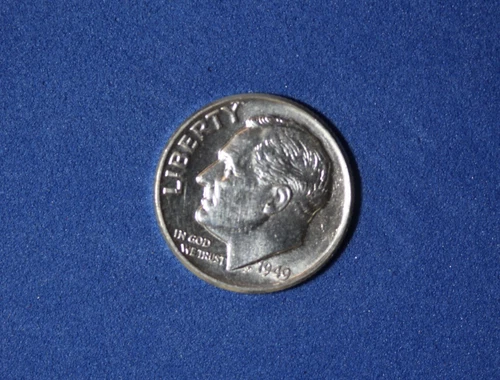 1949-  Roosevelt One Dime #P28918