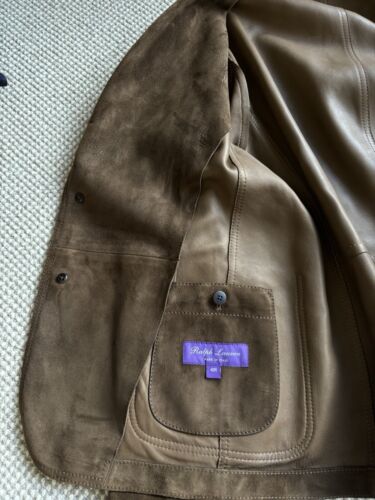 Ralph Lauren Purple Label Suede Blazer £4200 UK42 BNWT - Picture 2 of 7